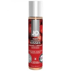 Jo H2o Strawberry Kisses Flavored Lube - 1oz Sex Toy