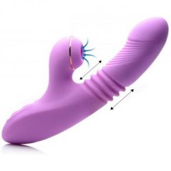 Shegasm Thrusting Suction Rabbit - Purple Shegasm Thrusting Suction Rabbit - Purple Boxcover