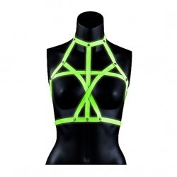 Shots Ouch! Glow in the Dark Bra Harness - L/XL Shots Ouch! Glow in the Dark Bra Harness - L/XL Boxcover