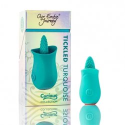 Curious Tickled Turquoise Tongued Mini Vibe Boxcover