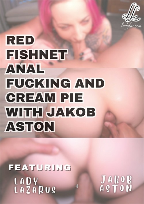 Red Fishnet Anal Fucking and Cream Pie with Jakob Aston