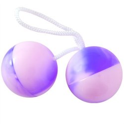 Duotone Orgasm Balls - Purple / White Duotone Orgasm Balls - Purple / White Boxcover