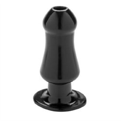 Perfect Fit Rook Tunnel Plug - Black Sex Toy Perfect Fit Rook Tunnel Plug - Black Sex Toy