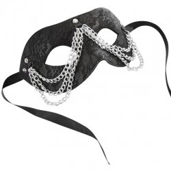 Sincerely Chained Lace Mask - Black Sincerely Chained Lace Mask - Black Boxcover