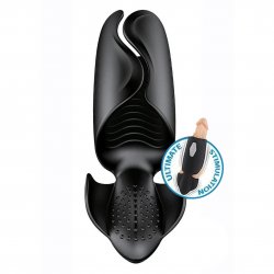 Hero Ultimate Dual Motor Male Masturbator and Ball Stimulator - Black Hero Ultimate Dual Motor Male Masturbator and Ball Stimulator - Black Boxcover