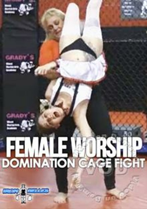 Female Muscle Domination Cage Fight
