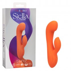 Stella Liquid Silicone Dual "G" Massager - Orange Boxcover