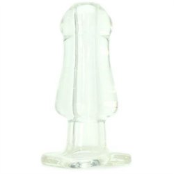 Perfect Fit Rook Tunnel Plug - Clear Sex Toy Perfect Fit Rook Tunnel Plug - Clear Sex Toy