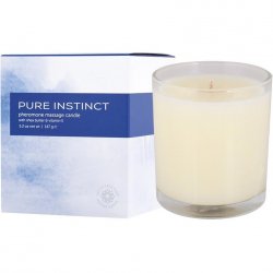 Pure Instinct Pheromone Massage Candle True Blue - 5.2oz Pure Instinct Pheromone Massage Candle True Blue - 5.2oz Boxcover