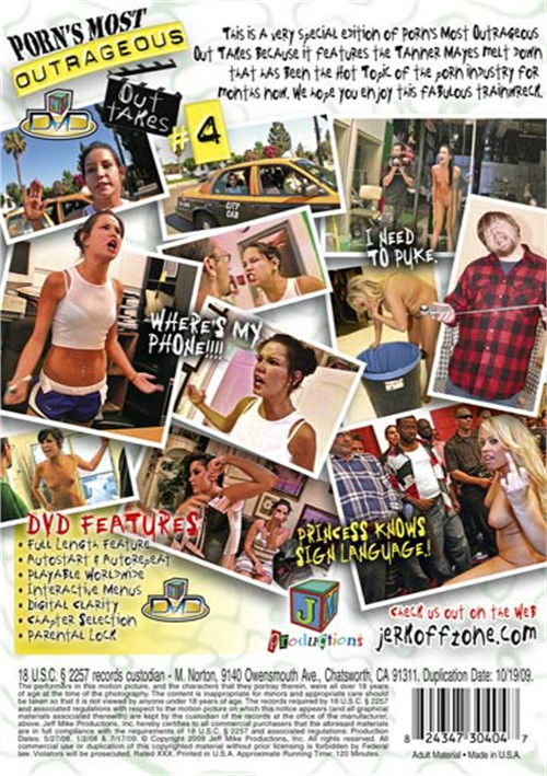 Porns Most Outrageous Outtakes - Porn's Most Outrageous Outtakes 4 (2009) | JM Productions | Adult DVD Empire