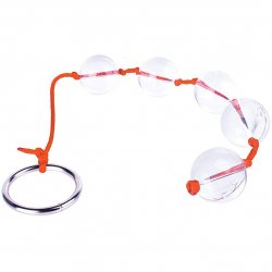 The 9's: Orange Is The New Black Bead-It! 5X Glass Anal Beads The 9's: Orange Is The New Black Bead-It! 5X Glass Anal Beads Boxcover