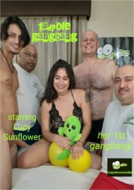 Lucy Sunflower 1st Gangbang with Facials Boxcover