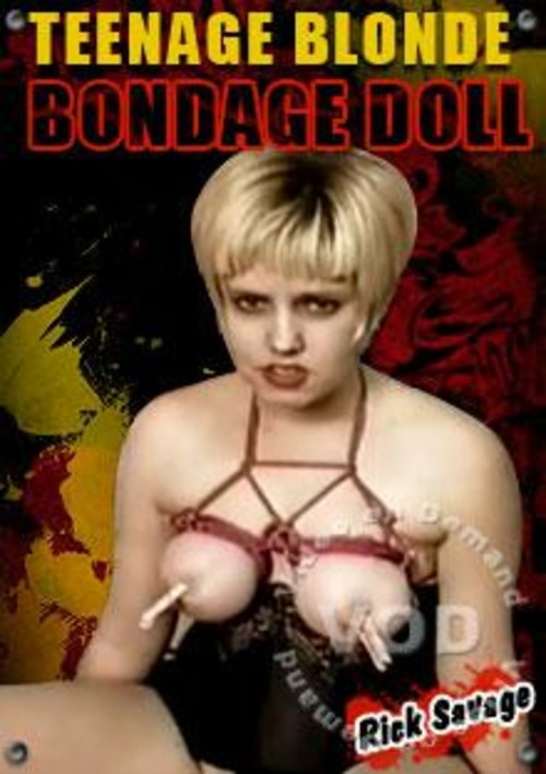 Teenage Blonde Bondage Doll