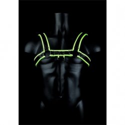 Shots Ouch! Chest Bulldog Glow in the Dark Harness - L/XL Shots Ouch! Chest Bulldog Glow in the Dark Harness - L/XL Boxcover