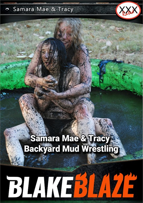 Samara Mae &amp; Tracy Backyard Mud Wrestling