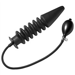 XL Accordion Inflatable Anal Plug XL Accordion Inflatable Anal Plug Boxcover