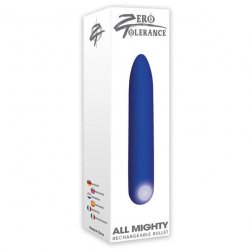 Zero Tolerance All Mighty Rechargeable Bullet - Blue Sex Toy Zero Tolerance All Mighty Rechargeable Bullet - Blue Sex Toy