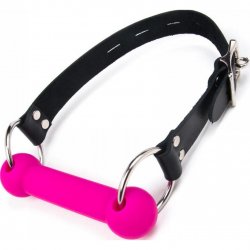 Joanna Angel Silicone Bit Gag - Black and Pink Joanna Angel Silicone Bit Gag - Black and Pink Boxcover