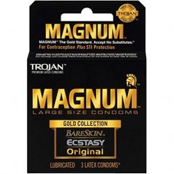 Trojan Magnum Gold Collection Large Size Condom - 3 pack Trojan Magnum Gold Collection Large Size Condom - 3 pack Boxcover
