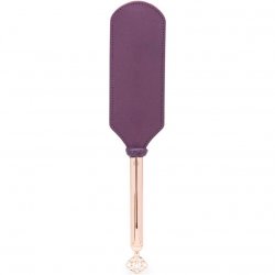 Fifty Shades Freed: Cherished Collection Leather & Suede Paddle With Gold and Purple Handle Fifty Shades Freed: Cherished Collection Leather & Suede Paddle With Gold and Purple Handle Boxcover