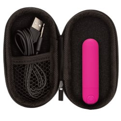 Rechargeable Hideaway Bullet with Traveling Case - Pink Boxcover