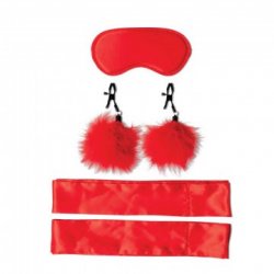 Sex & Mischief Amor Bondage Beginner Kit - Red Boxcover