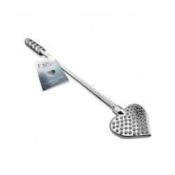 Nixie Stainless Steel Heart Shaped Riding Crop Sex Toy