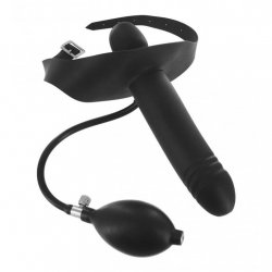 Master Series Inflatable Dildo Gag - Black Master Series Inflatable Dildo Gag - Black Boxcover