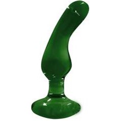 Crystal Premium Glass Prostate Plug - Green Crystal Premium Glass Prostate Plug - Green Boxcover