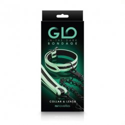 Glo Bondage Glow In The Dark Collar and Leash Glo Bondage Glow In The Dark Collar and Leash Boxcover