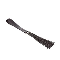 Bijoux Indiscrets Maze Tassel Flogger - Black Bijoux Indiscrets Maze Tassel Flogger - Black Boxcover