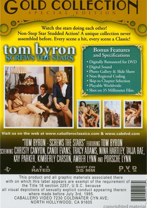 Tom Byron Screws The Stars Videos On Demand Adult Dvd Empire