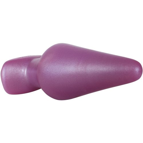 Platinum Silicone The Super Big End Large Butt Plug Purple Sex Toys At Adult Empire