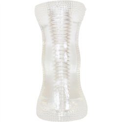 Climax Gems Diamond Hand Job Stroker - Clear Sex Toy Climax Gems Diamond Hand Job Stroker - Clear Sex Toy