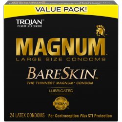 Trojan Magnum Bareskin - 24 Pack Trojan Magnum Bareskin - 24 Pack Boxcover