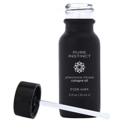 Pure Instinct Pheromone Cologne Oil For Him - 15 ml. Boxcover