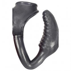 Curve Novelties Royal Hiney The Earl Butt and Cock Ring - Silver Curve Novelties Royal Hiney The Earl Butt and Cock Ring - Silver Boxcover