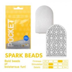 Tenga Pocket Masturbator - Spark Beads Tenga Pocket Masturbator - Spark Beads Boxcover