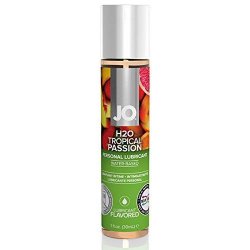 Jo H2o Tropical Passion Flavored Lube - 1oz Sex Toy Jo H2o Tropical Passion Flavored Lube - 1oz Sex Toy