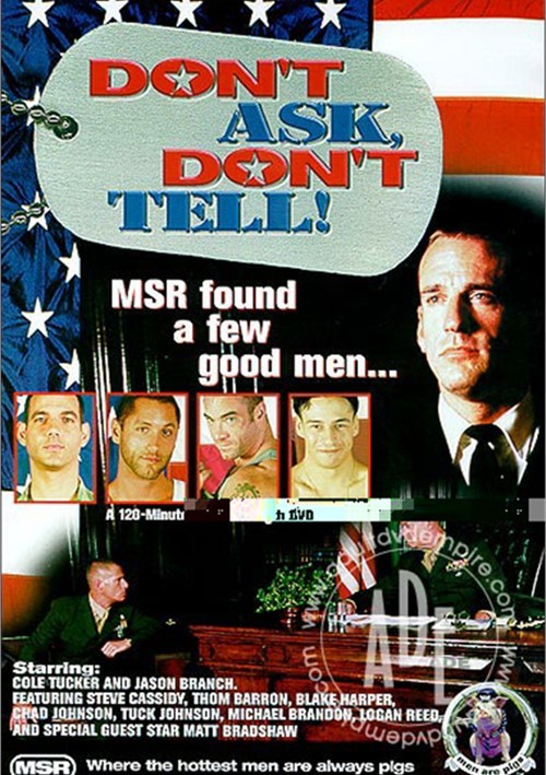 Dont Ask, Dont Tell (MSR) Capa