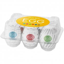 Tenga Easy Beat Egg New Standard Masturbator Six Pack Tenga Easy Beat Egg New Standard Masturbator Six Pack Boxcover