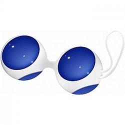 Shots Toys: Chrystalino Medium Size Ben Wa Balls - Blue Shots Toys: Chrystalino Medium Size Ben Wa Balls - Blue Boxcover