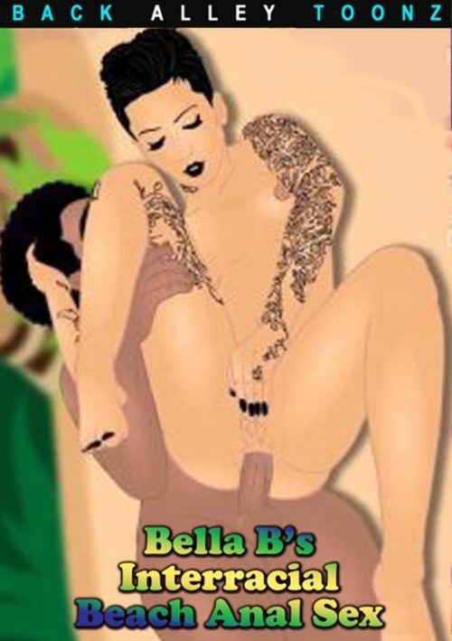 Bella B&#39;s Interracial Beach Anal Sex