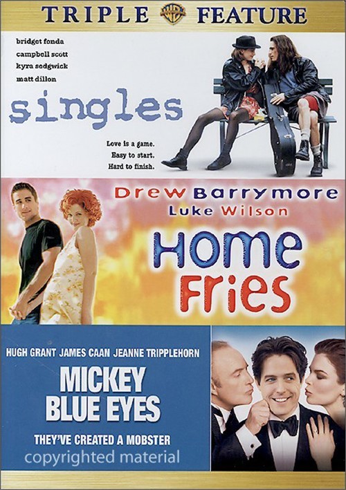 Singles home. Mickey Blue Eyes. Дрю Бэрримор и Хью Грант фильмы. Celebrating Mickey Blu-ray.