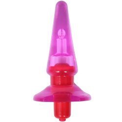 Basically Yours: Sassy Vibra Anal Plug - Pink Basically Yours: Sassy Vibra Anal Plug - Pink Boxcover
