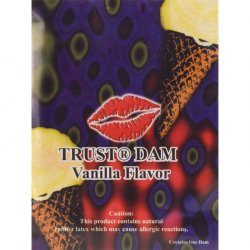Dental Dam Condom - Vanilla Dental Dam Condom - Vanilla Boxcover