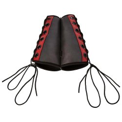 Saffron Gauntlet Cuffs - Black & Red Saffron Gauntlet Cuffs - Black & Red Boxcover