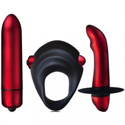 Rocks Off Truly Yours 10 Function Temptations Kit - Red Rocks Off Truly Yours 10 Function Temptations Kit - Red Boxcover