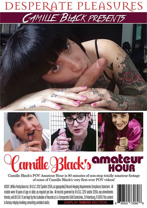 Camille Blacks Amateur Hour (2017) Adult DVD Empire