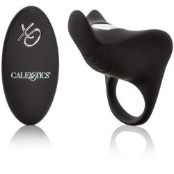 Silicone Rechargeable Remote Pleasurizer Ring - Black Silicone Rechargeable Remote Pleasurizer Ring - Black Boxcover